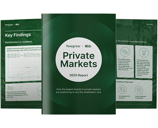 Private Markets report 2025 cover